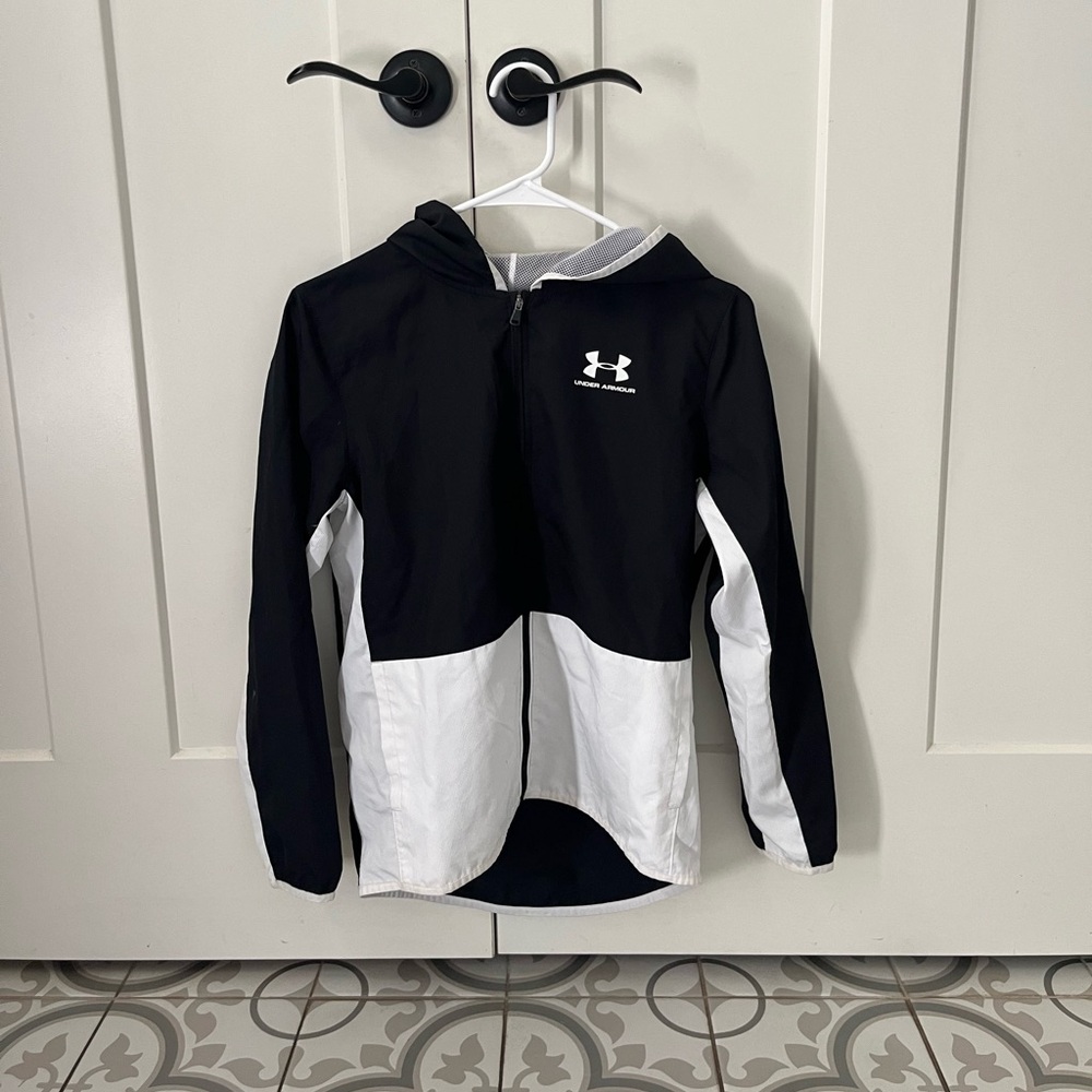 Boys Under Armour windbreaker jacket